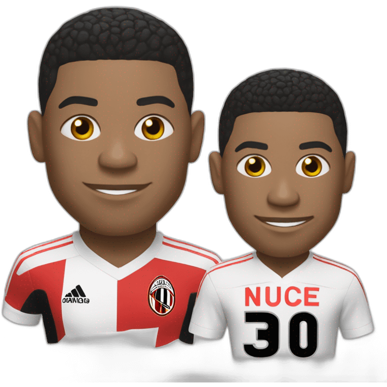 mbappé qui joue a l'OGC NICE emoji