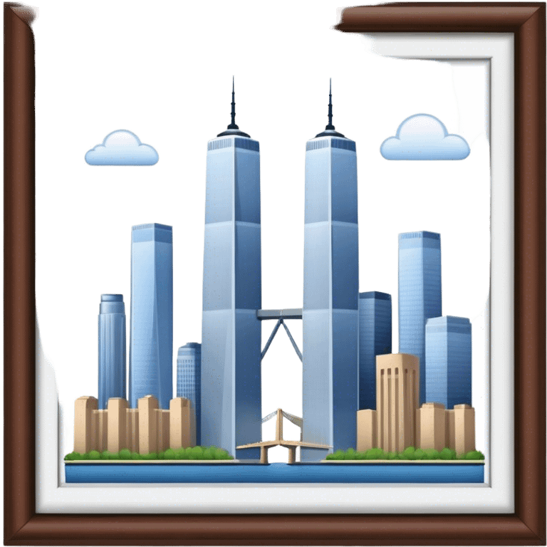 Twin towers emoji