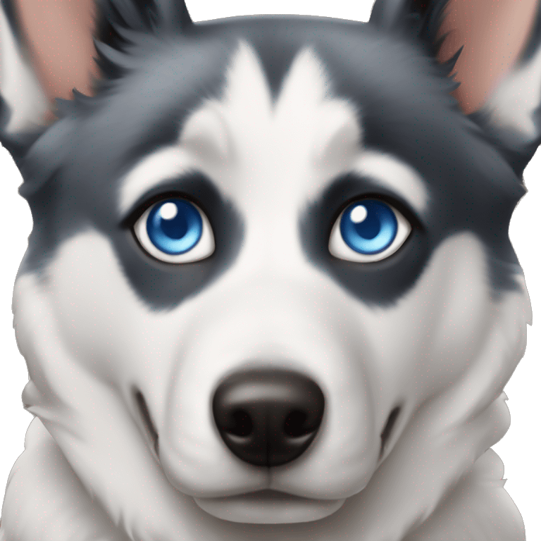 blue eyes Shepsky  emoji