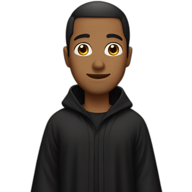 Guy with abaya emoji