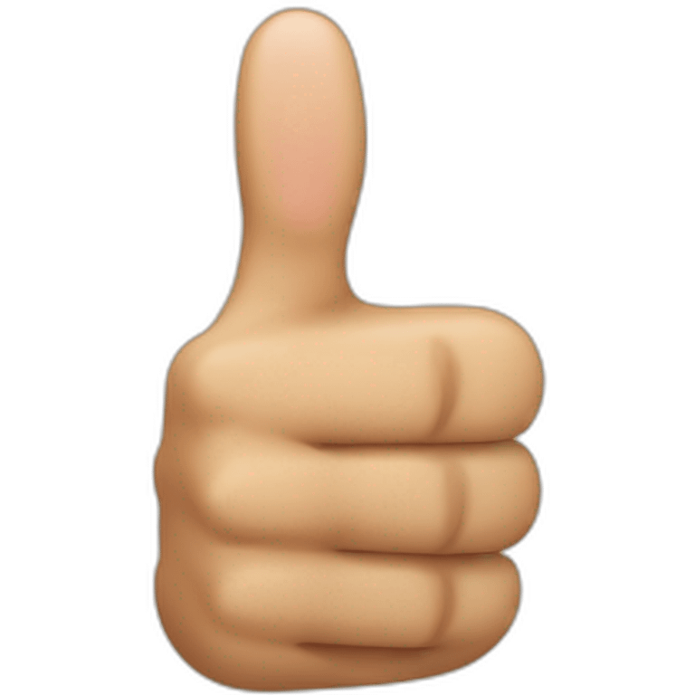 thumbs up with three fingers emoji