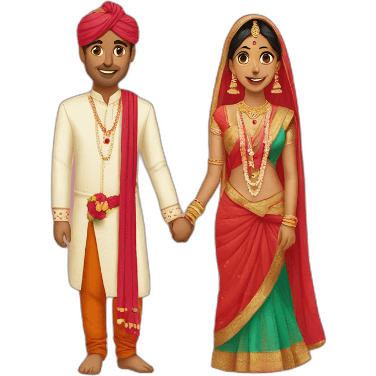 Indian wedding emoji