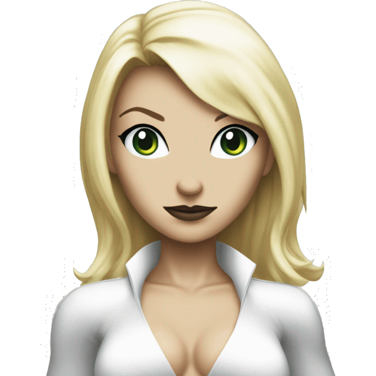 Emma Frost from Marvel Comics emoji