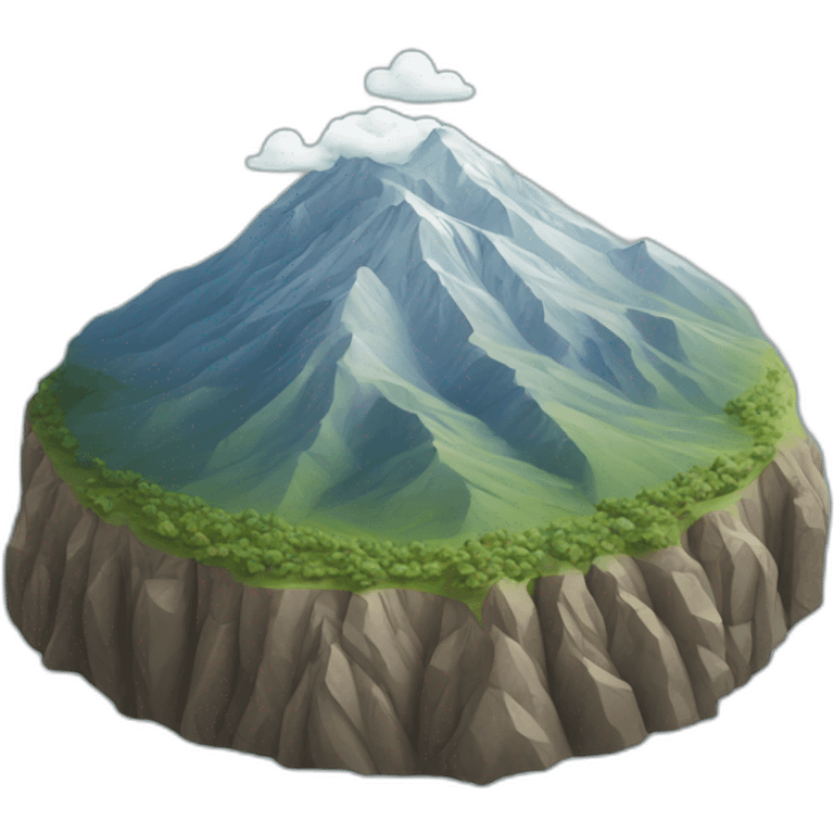 Argentine mountain emoji