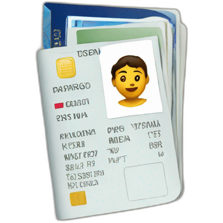 southamerican showing passport emoji