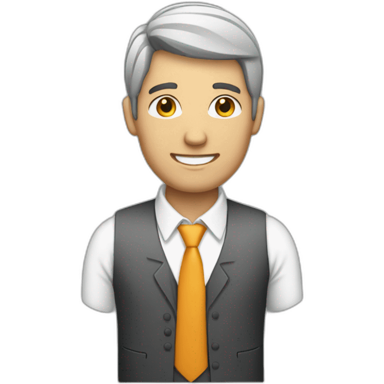 office worker male emoji