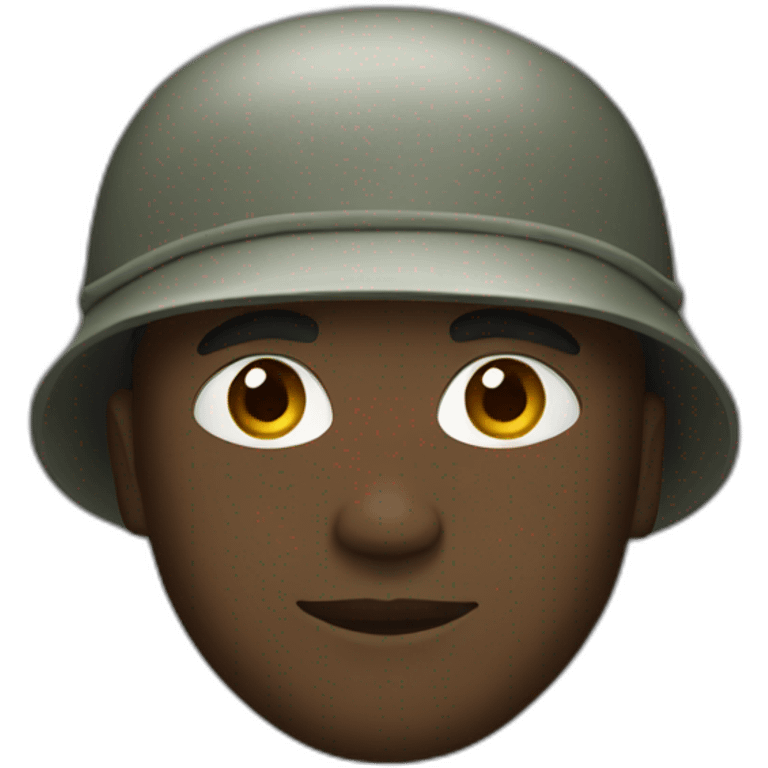 Black Soldier emoji