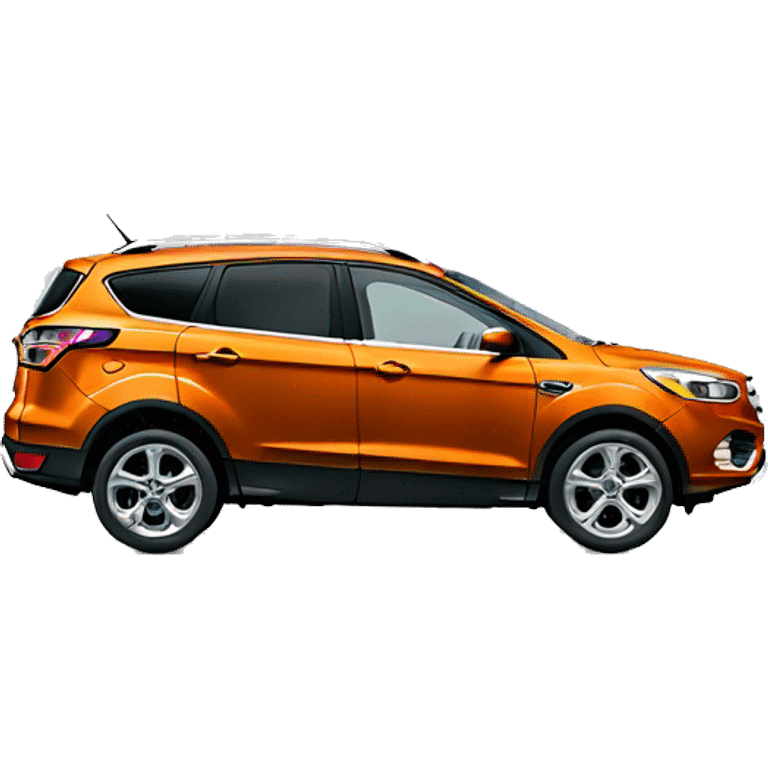 Single Orange ford escape titanium emoji