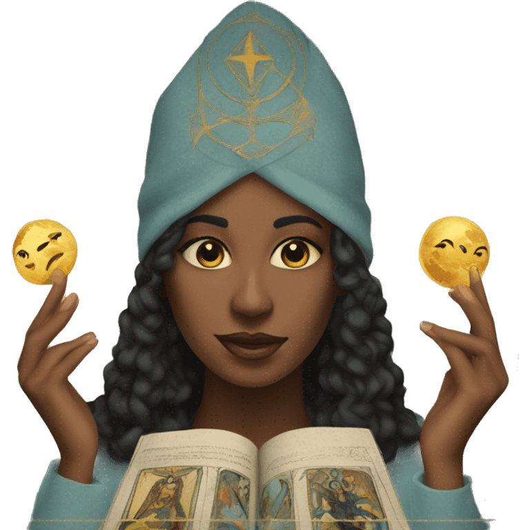 Tarot reading emoji