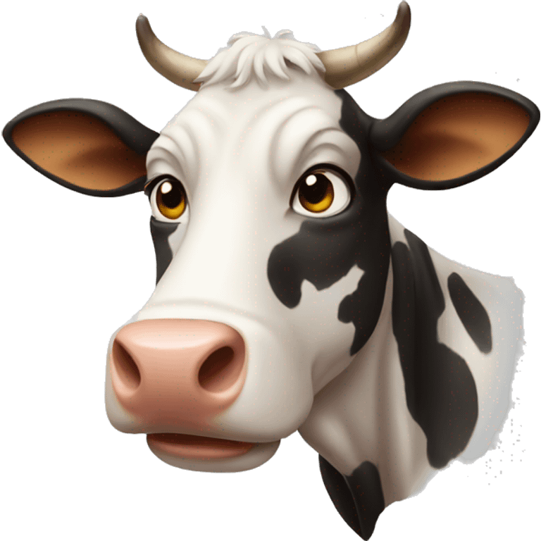 Cow emoji