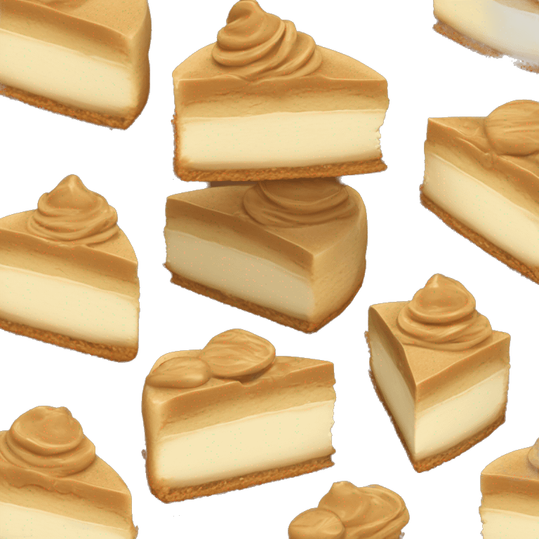 Cookie Butter Cheesecake emoji