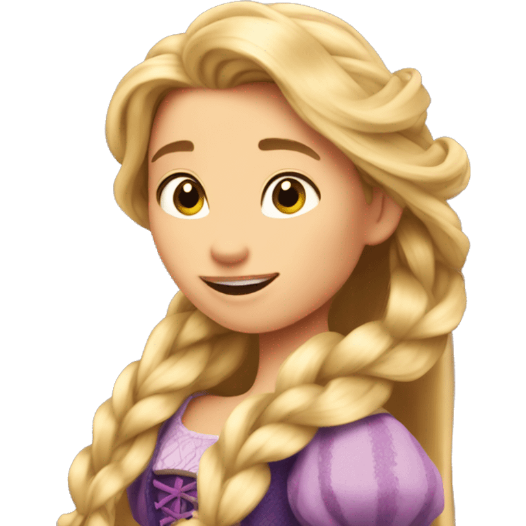 Rapunzel emoji