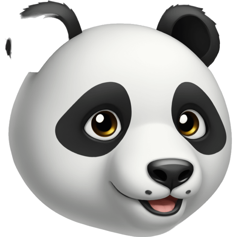 Panda amoureux emoji