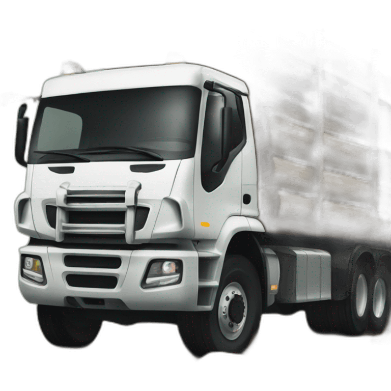 forest forwarder truck with timber emoji