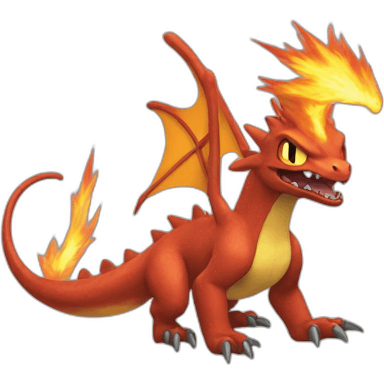 Pokémon dracaufeu emoji