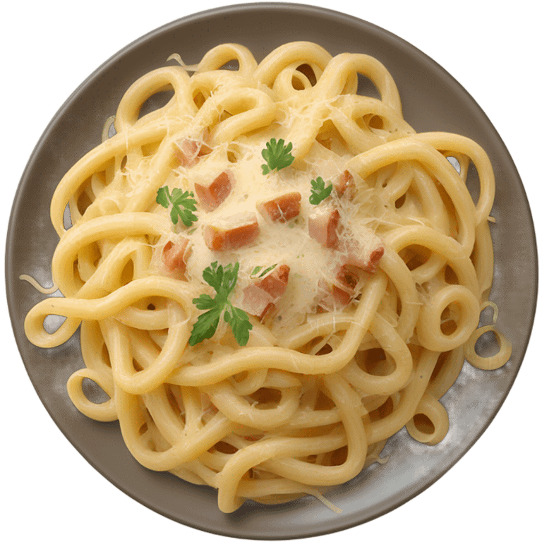 Pasta carbonara  emoji