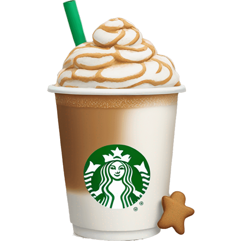 Starbucks gingerbread chai emoji