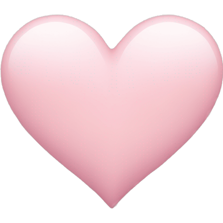 Light Pink heart emoji