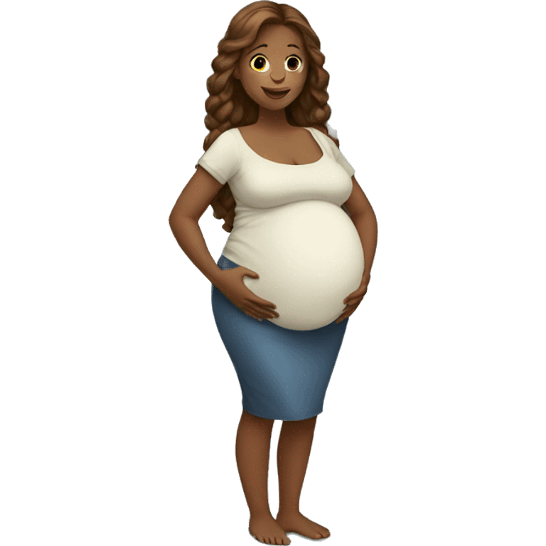 Pregnant emoji