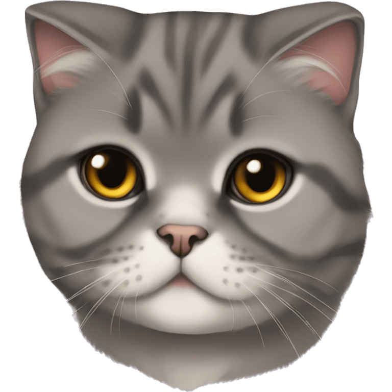 scottish fold cat emoji