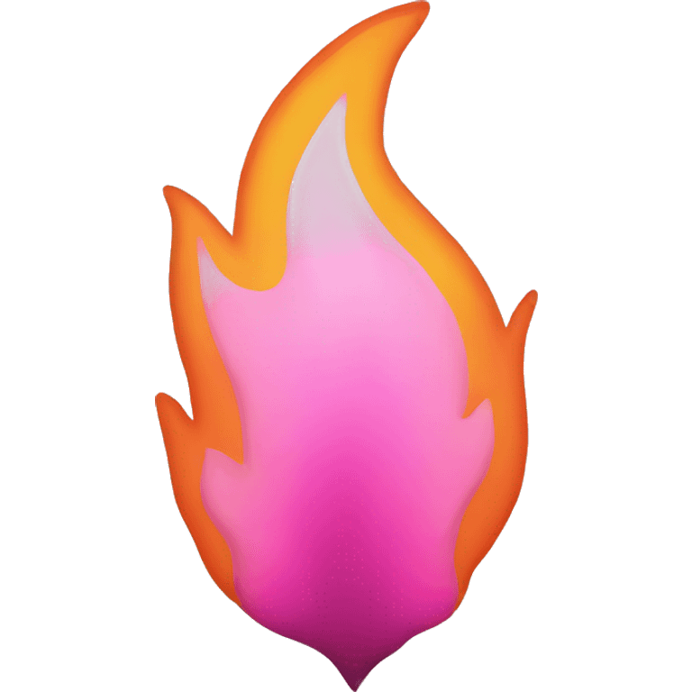 pink flame emoji