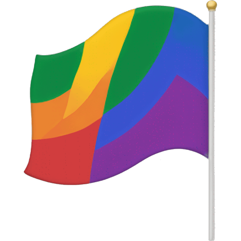 Motile with pride flag emoji