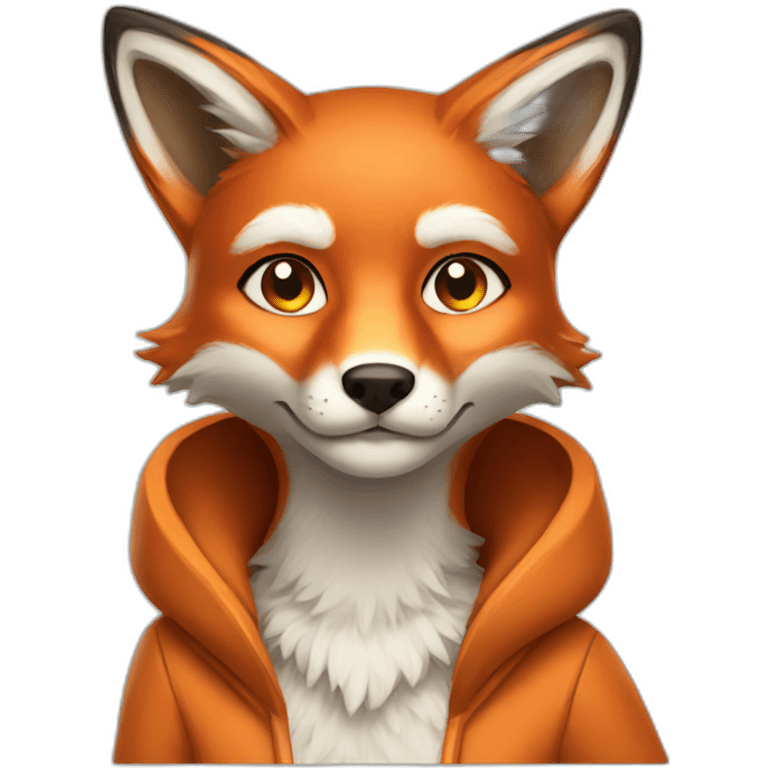 Female fox emoji