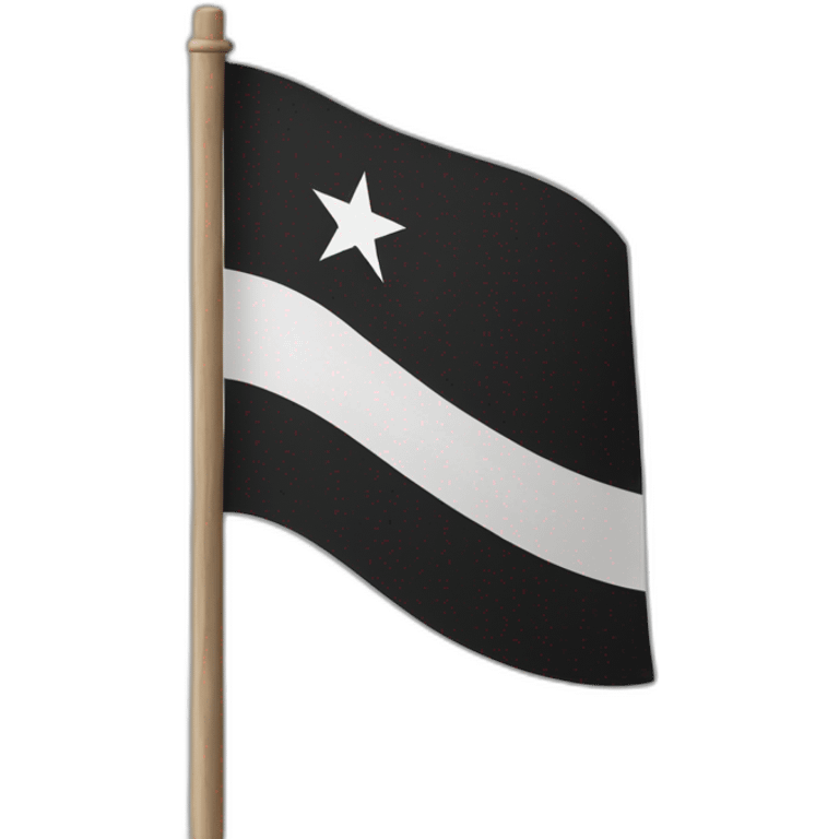 anarchist flag emoji