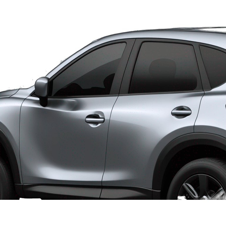 mazda cx5 2024 polymetal grey with black rims close up emoji