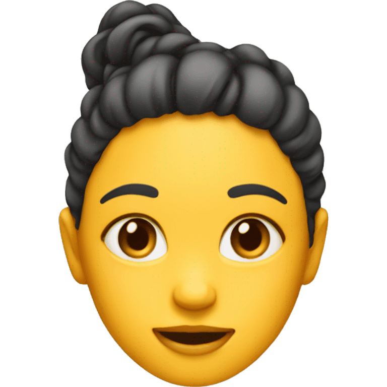 girl made of cheese emoji