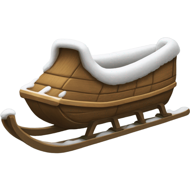 Sled emoji