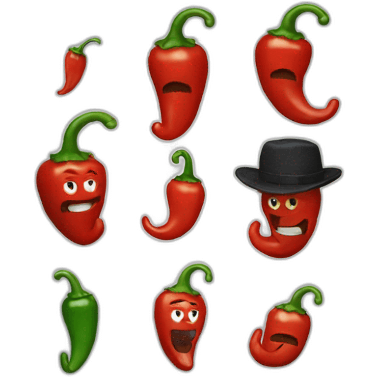 Red Hot chili peppers emoji