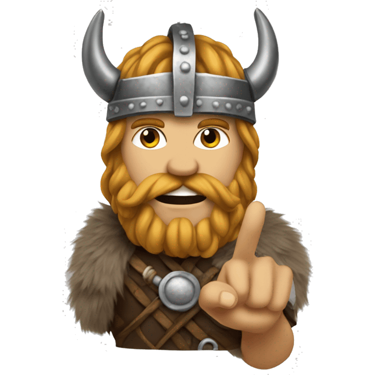 Viking shaka emoji