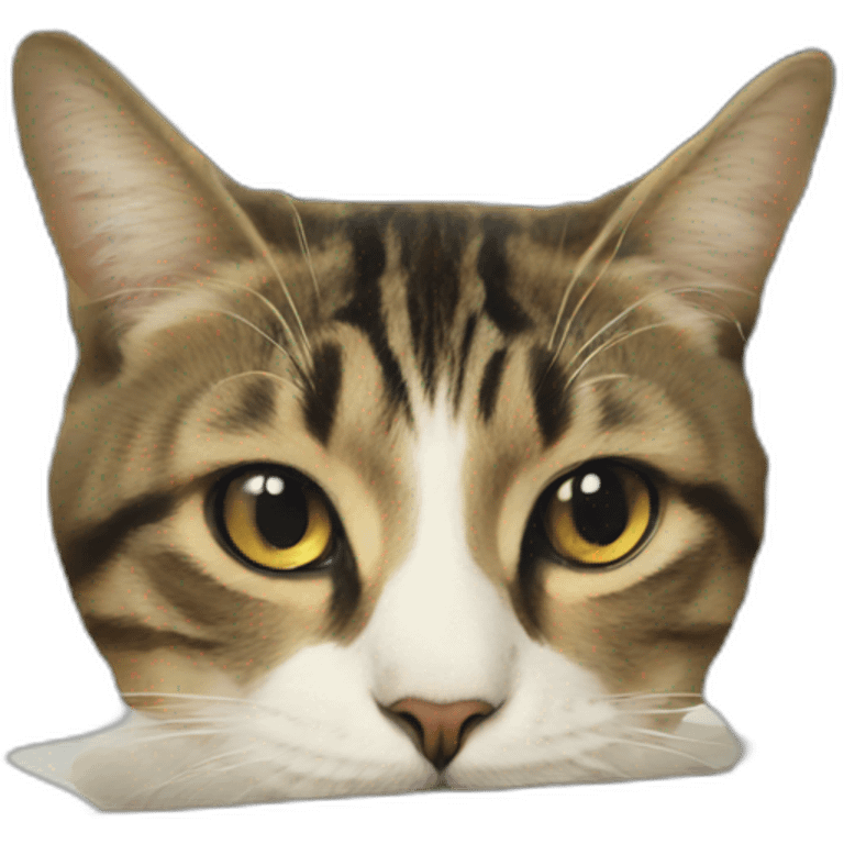 cat on a macbook emoji