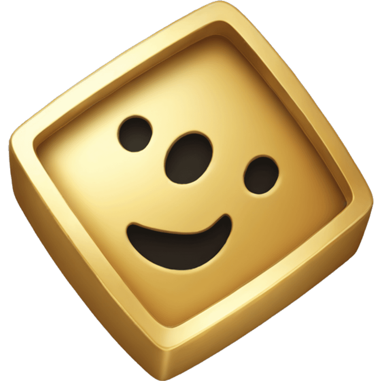 youtube gold play button emoji