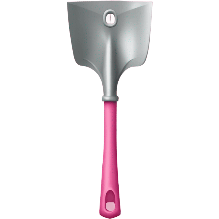 Small Pink garden shovel emoji