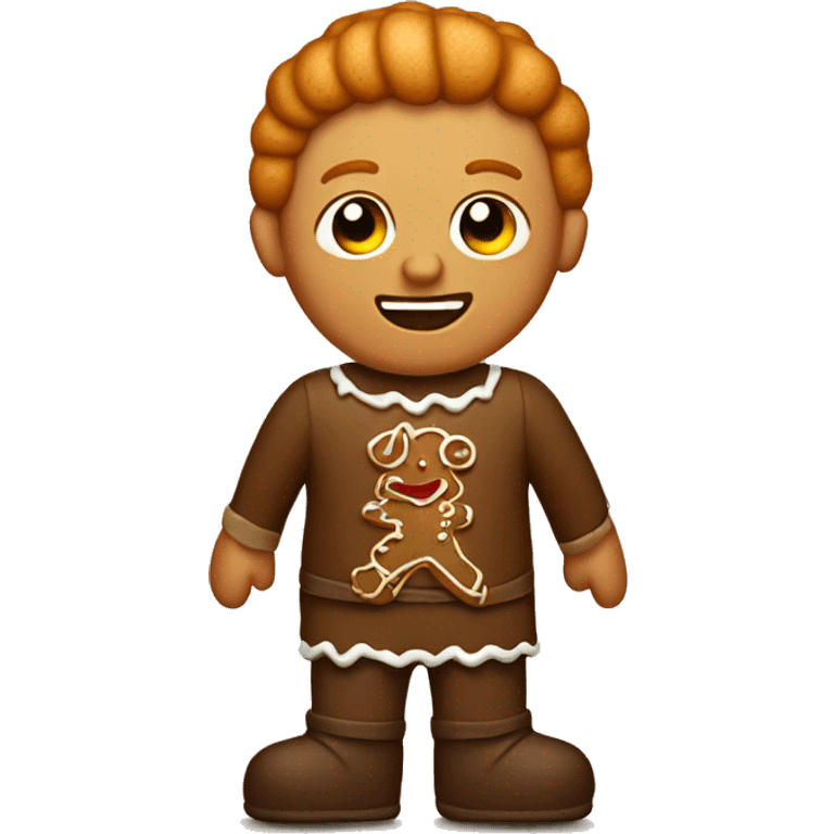 Ginger bread man emoji