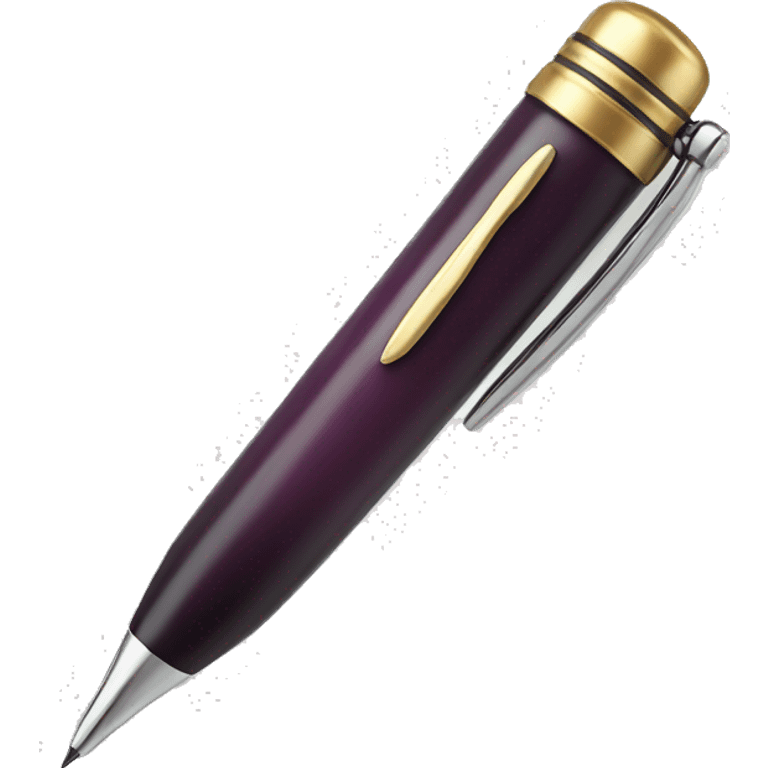 pen with vein emoji