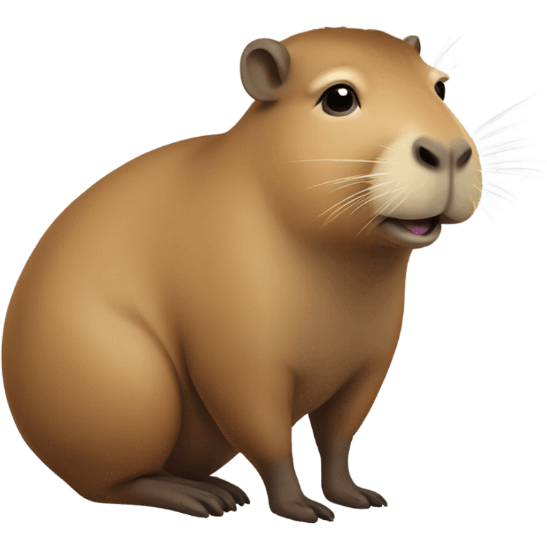 Farting capybara  emoji