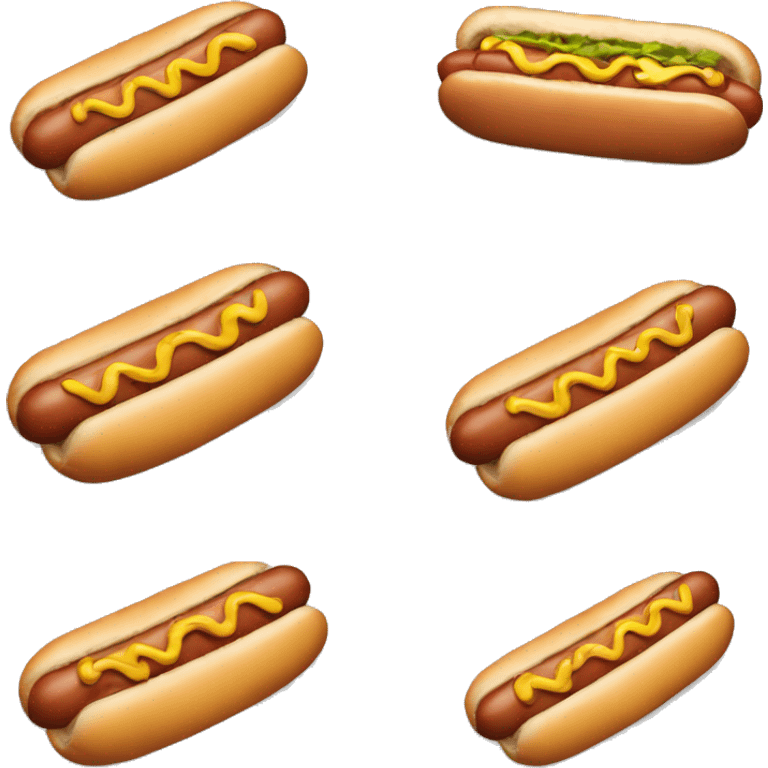 hotdog dog emoji