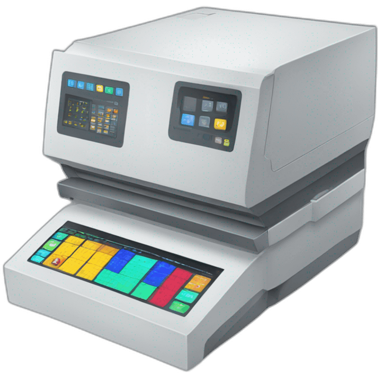 Finicial analyzer machine emoji