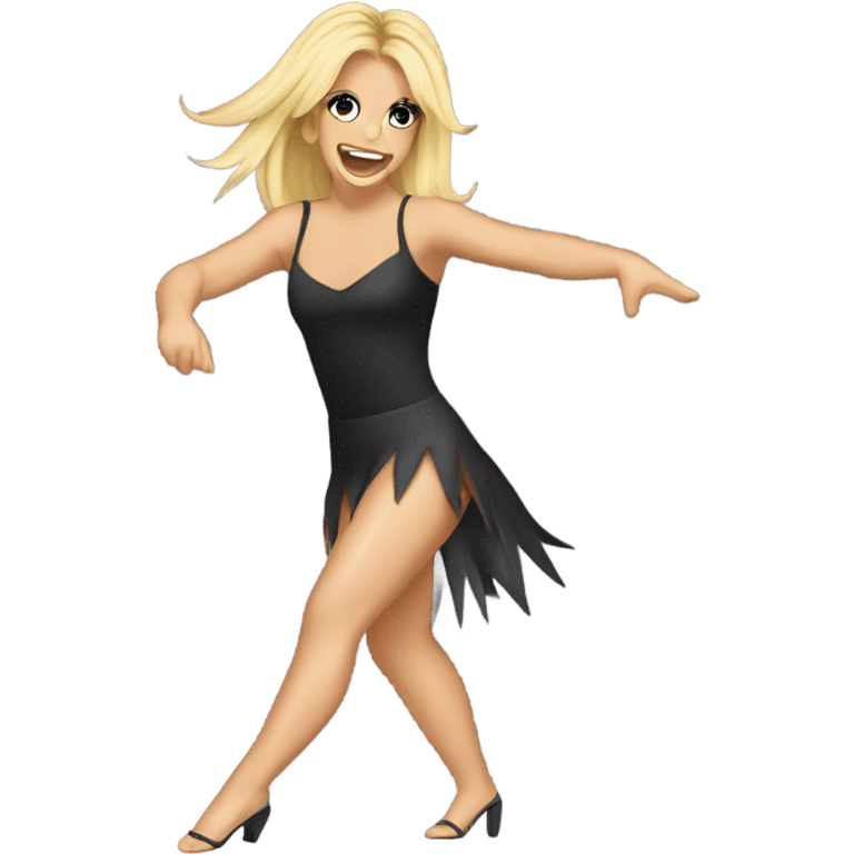 Britney Spears dancing emoji