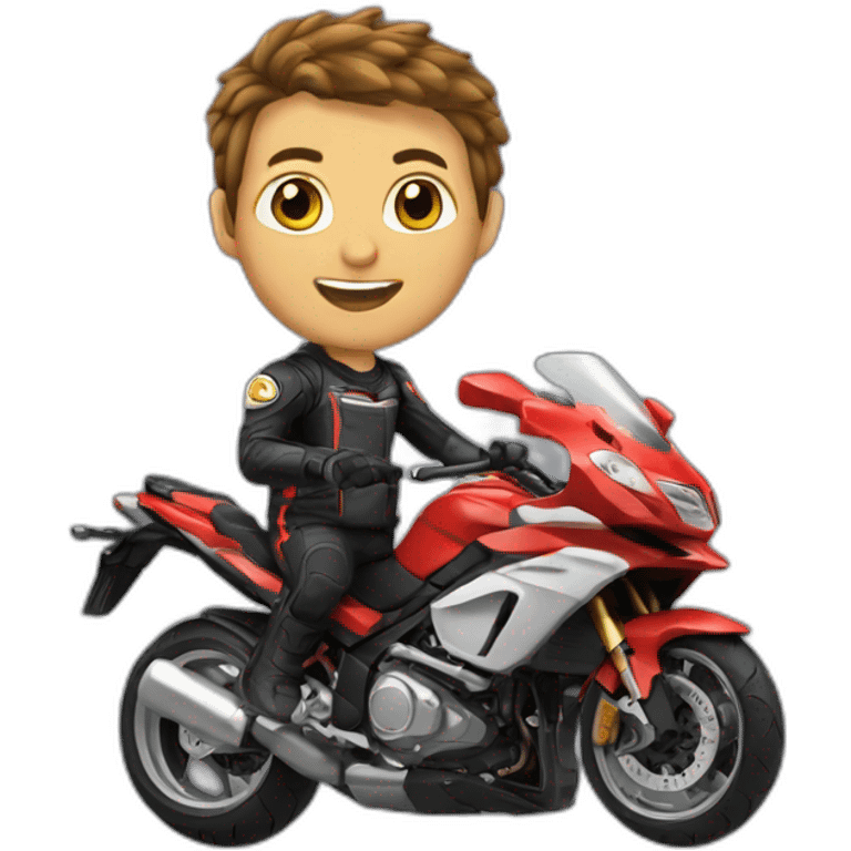 Motard emoji