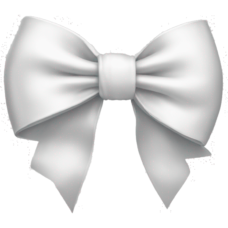 white bow emoji