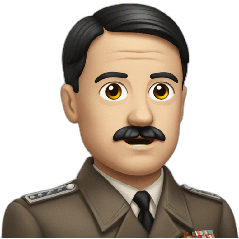 Hitler se fait harceler emoji