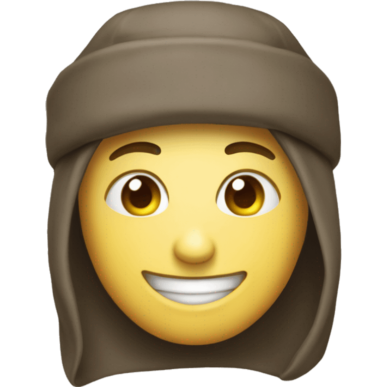 smiley caciula fular emoji