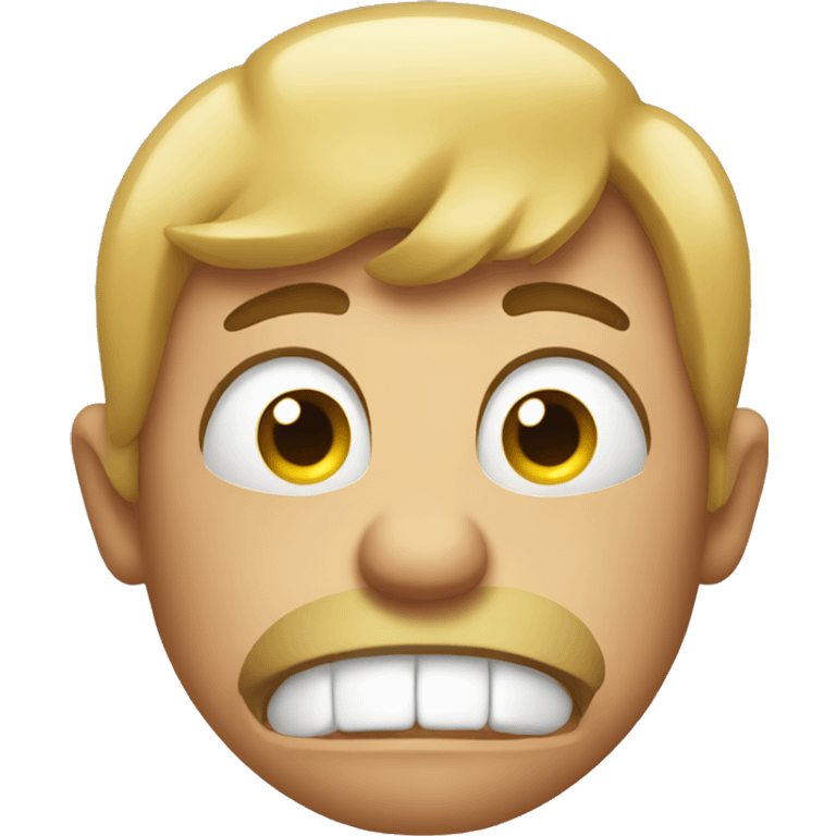 emoji disgust face, not comfortable with something said outloud emoji