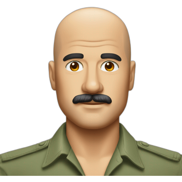 bald magnum pi emoji