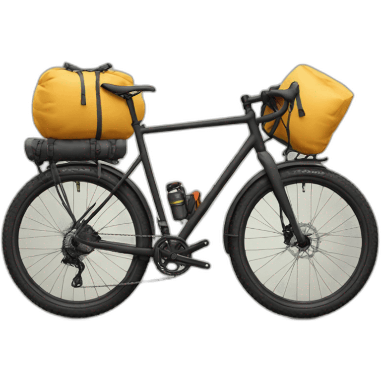 Bikepacking emoji