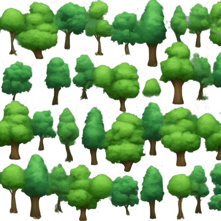 See the forest and the trees emoji